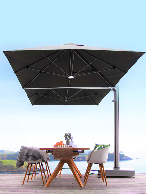 Shadowspec Unity™ – Multi Canopy Cantilever Umbrella