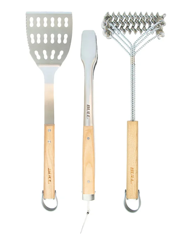 3 Piece BBQ Tool Set